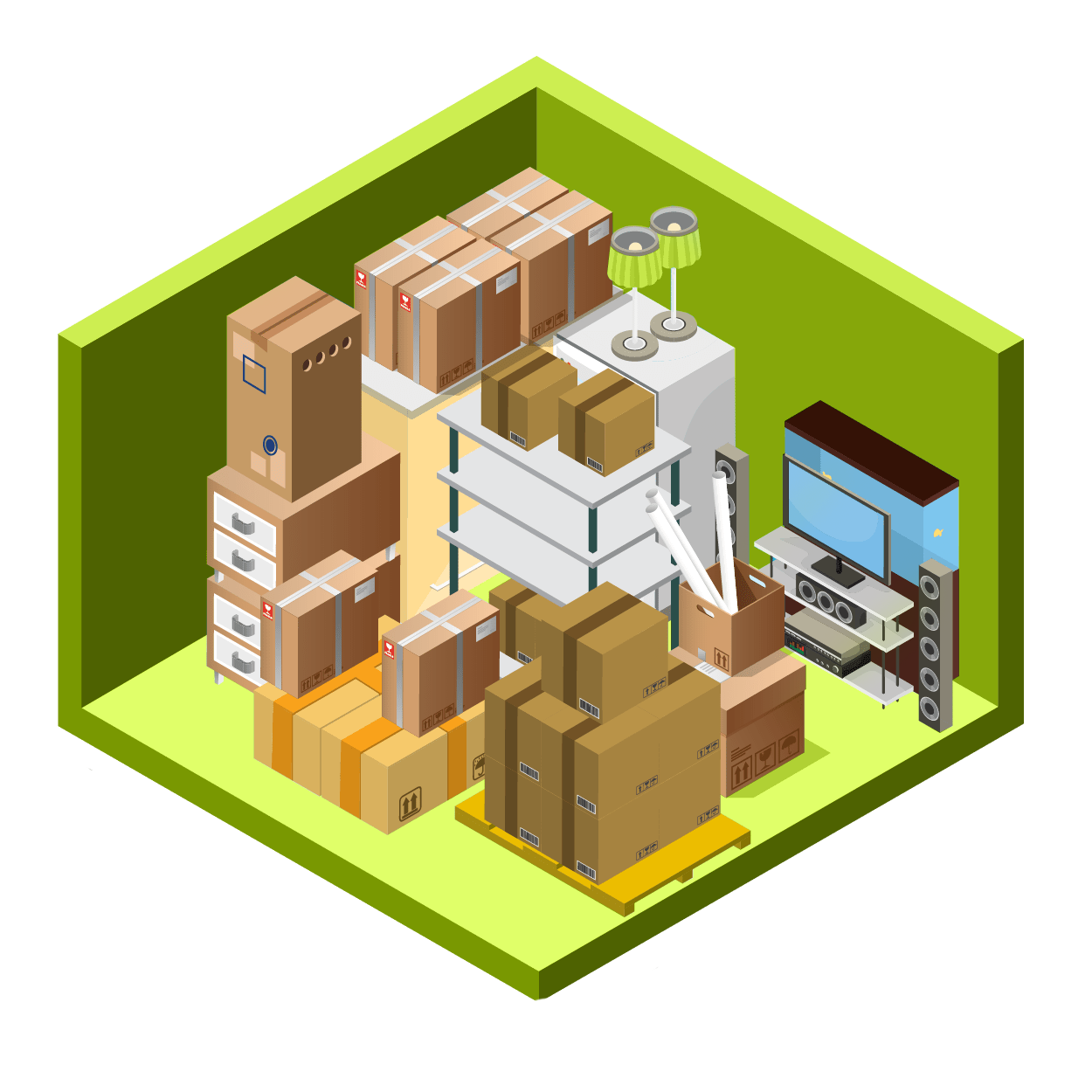 YoreStore self storage unit sizing guide medium