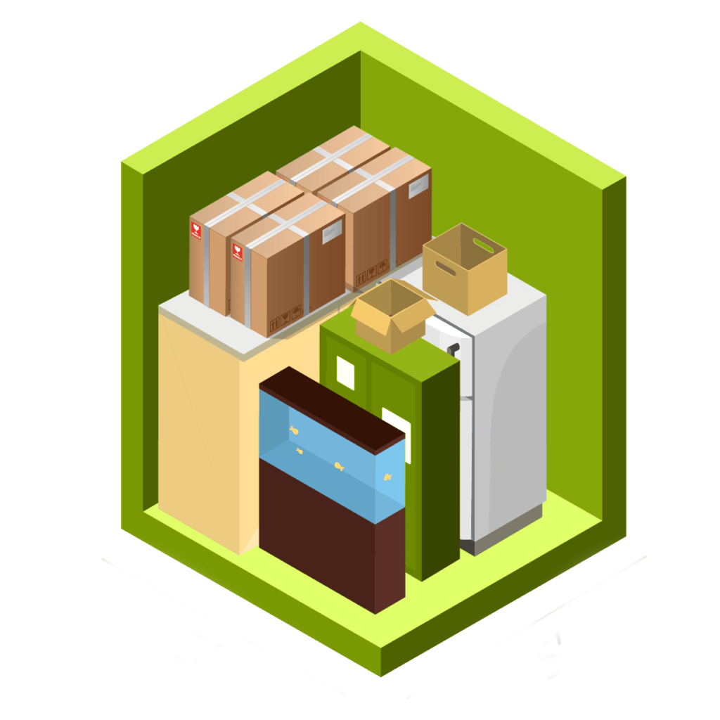 YoreStore self storage unit sizing guide small
